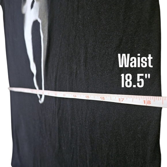 Ghost Face Scream Mask Tee Black Pink Graphic T-Shirt Mens Sz M Horror Halloween - Picture 6 of 7